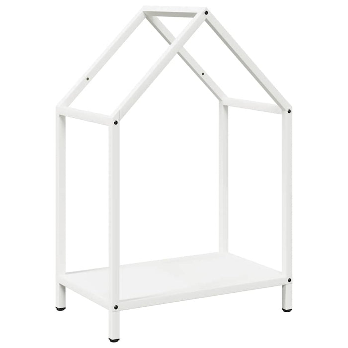 Suport pentru lemne de foc alb 40x25x60 cm Oțel laminat la rece - WALTI WALTI