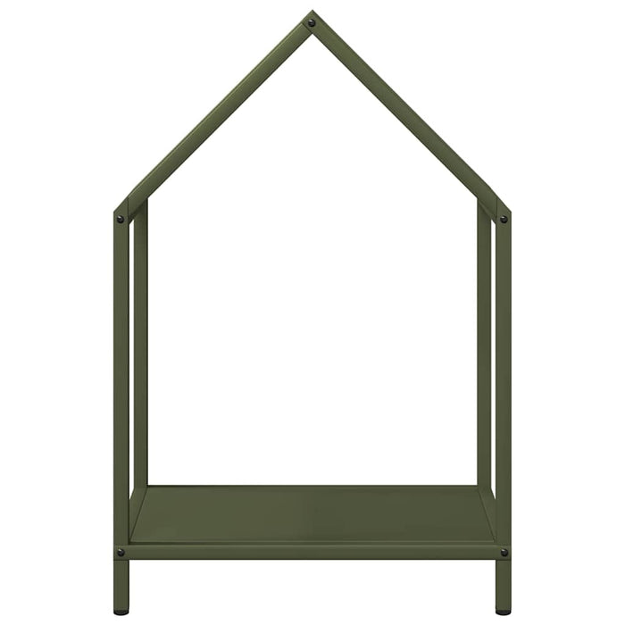 Suport pentru lemne de foc Verde măsline Oțel laminat la rece - WALTI WALTI