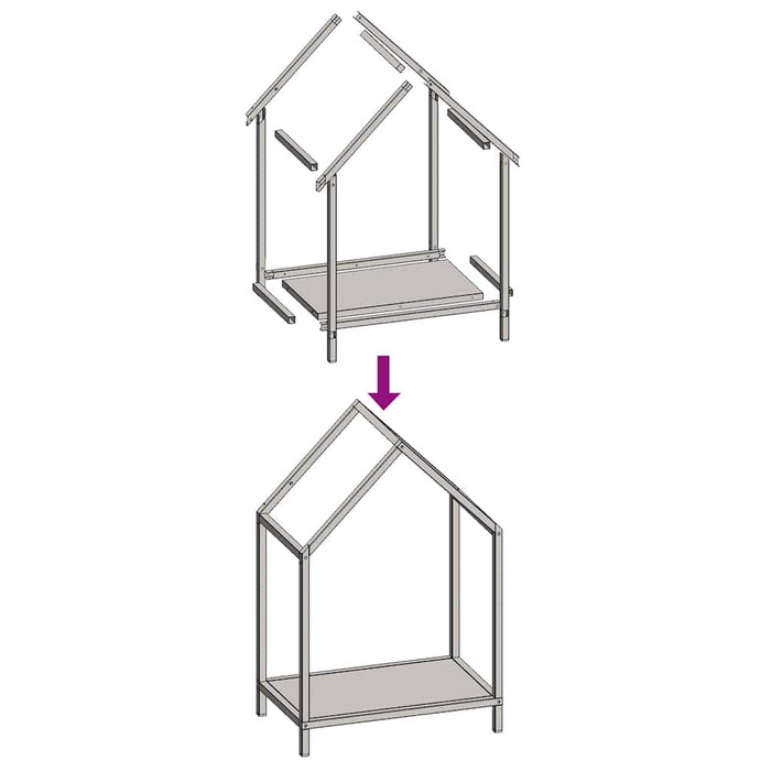 Suport pentru lemne de foc Verde măsline Oțel laminat la rece - WALTI WALTI