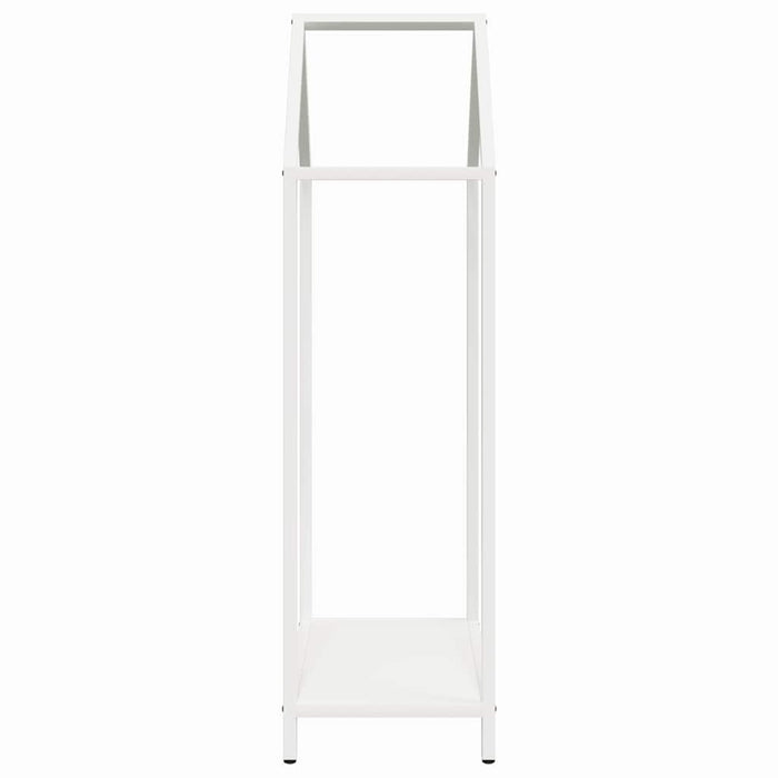 Suport pentru lemne de foc alb 40x25x90 cm Oțel laminat la rece - WALTI WALTI