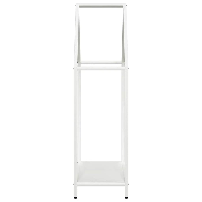 Suport pentru lemne de foc alb 60x25x90 cm Oțel laminat la rece - WALTI WALTI