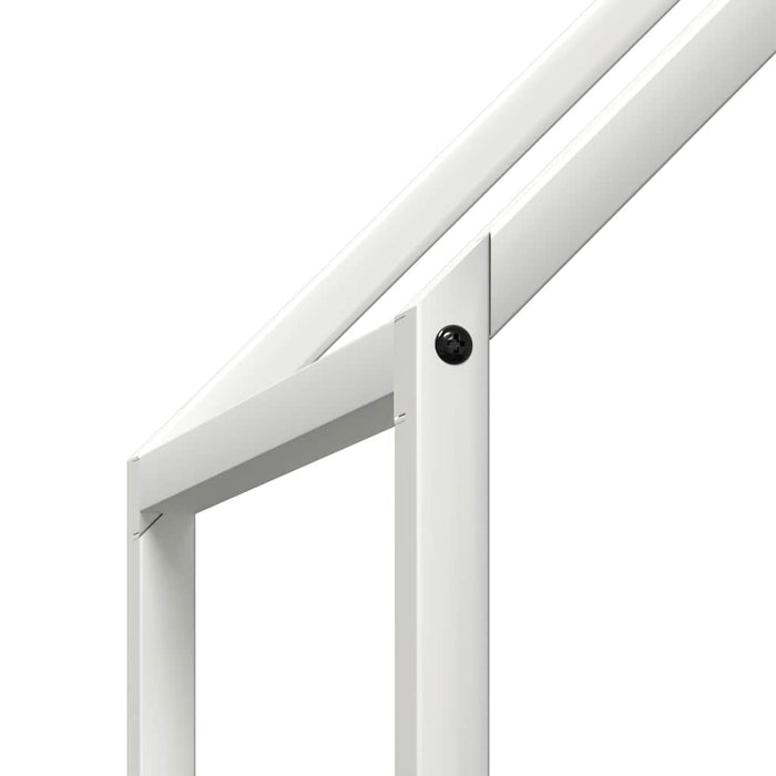 Suport pentru lemne de foc alb 60x25x90 cm Oțel laminat la rece - WALTI WALTI