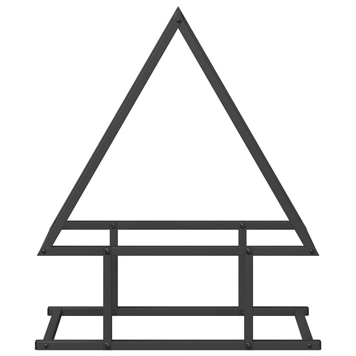 Suport pentru lemne de foc negru Oțel laminat la rece - WALTI WALTI