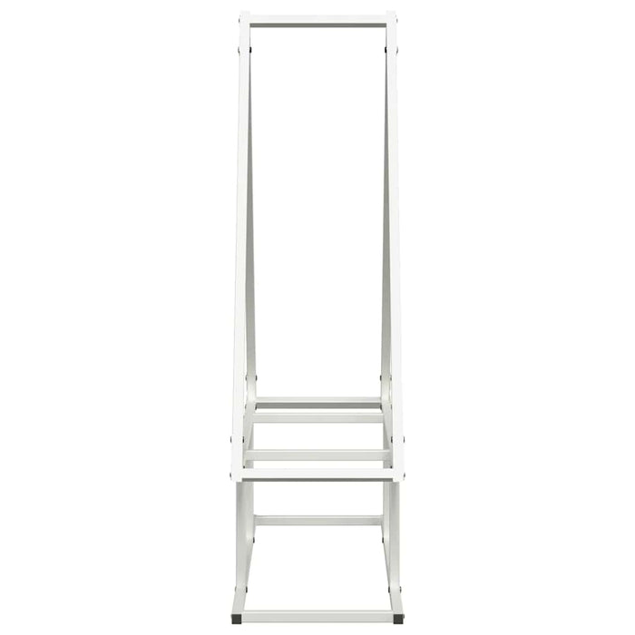 Suport pentru lemne de foc alb 80x25x90 cm Oțel laminat la rece - WALTI WALTI
