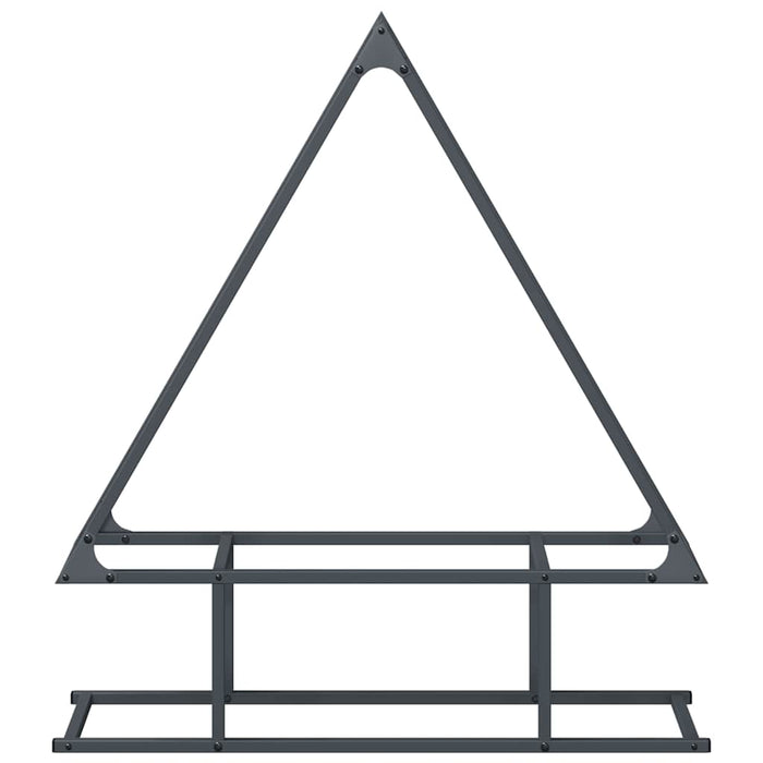 Suport pentru lemne de foc Antracit Oțel laminat la rece - WALTI WALTI