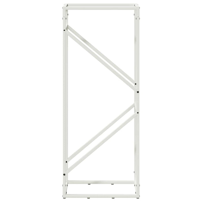 Suport pentru lemne de foc alb 40x25x100cm Oțel laminat la rece - WALTI WALTI