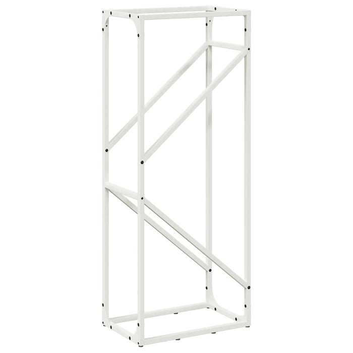 Suport pentru lemne de foc alb 40x25x100cm Oțel laminat la rece - WALTI WALTI