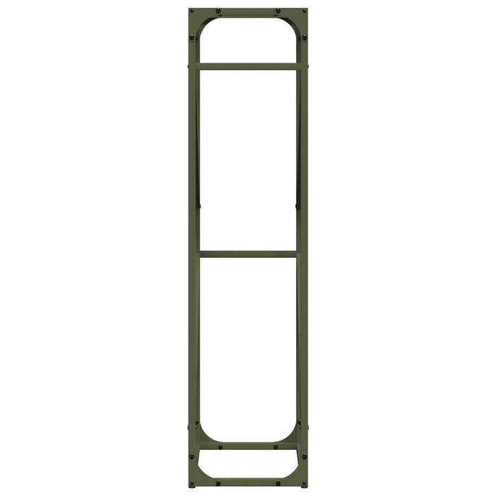 Suport pentru lemne de foc Verde măsline Oțel laminat la rece - WALTI WALTI