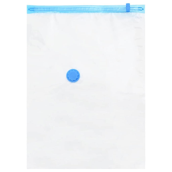 Pungi de stocare 5 pcs Transparent și Albastru 60 x 40 cm - WALTI WALTI