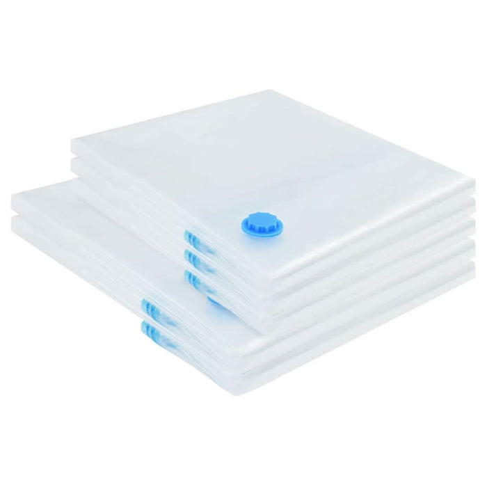 Pungi de stocare 5 pcs Transparent și Albastru 130 x 100 cm - WALTI WALTI