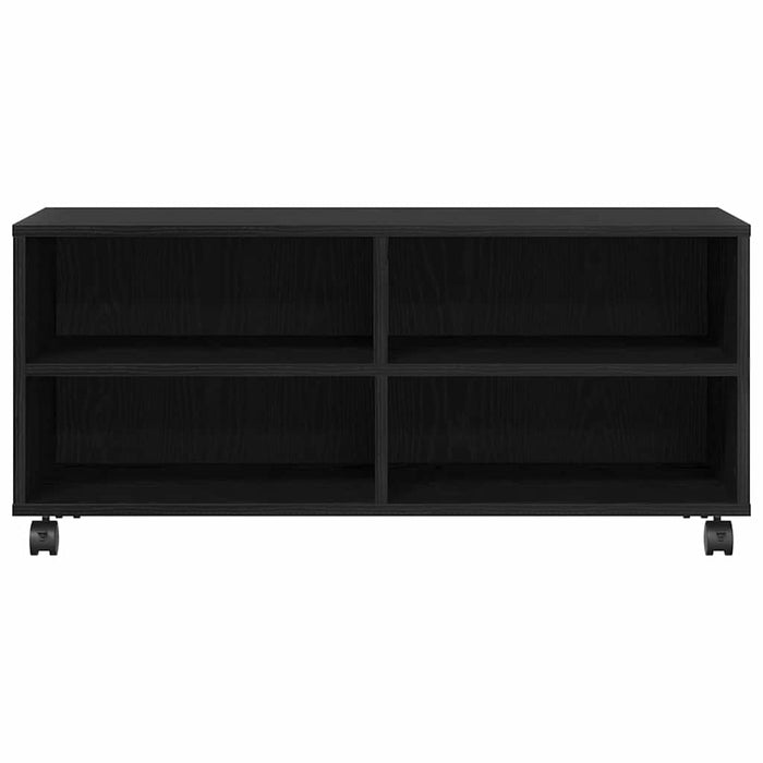 Cabinet TV Negru 90 x 35 x 35 cm Lemn compozit - WALTI WALTI