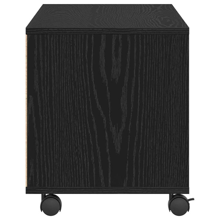 Cabinet TV Negru 90 x 35 x 35 cm Lemn compozit - WALTI WALTI