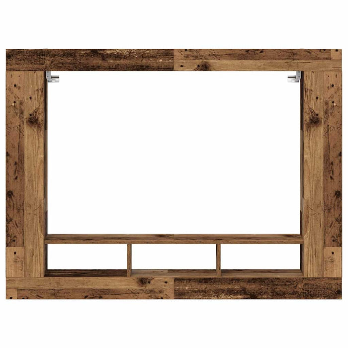 Cabinet TV Pe perete Lemn vechi 152 x 22 x 113 cm Lemn compozit - WALTI WALTI