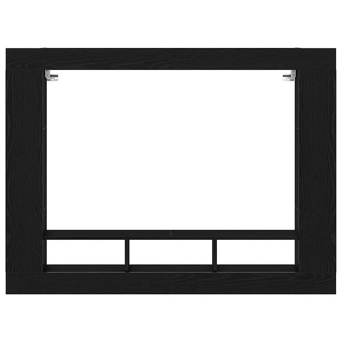 Cabinet TV Stejar negru 152 x 22 x 113 cm Lemn compozit - WALTI WALTI