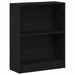Dulap pentru Cărți Negru 60 x 24 x 76 cm Lemn compozit - WALTI WALTI