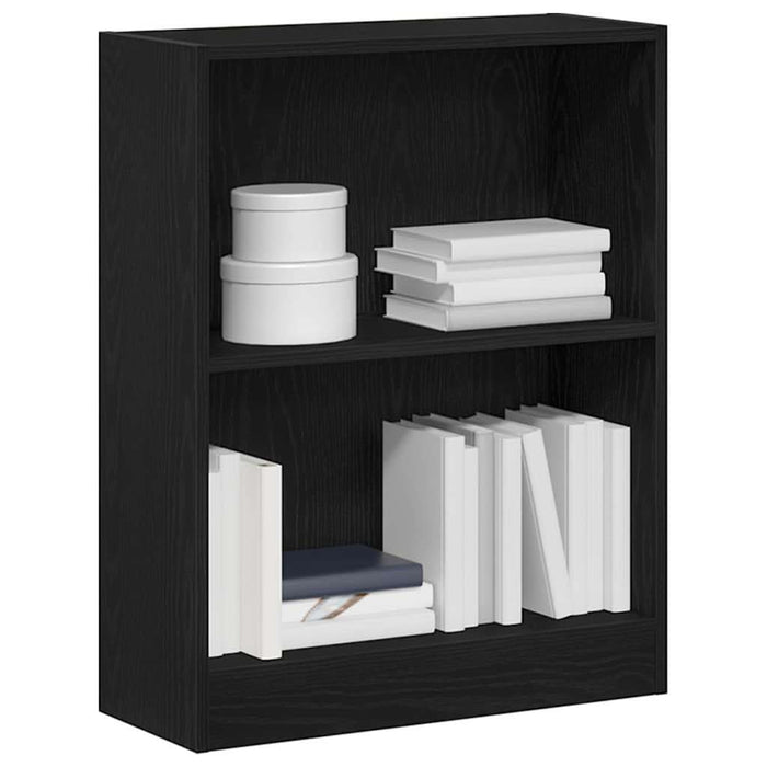 Dulap pentru Cărți Negru 60 x 24 x 76 cm Lemn compozit - WALTI WALTI