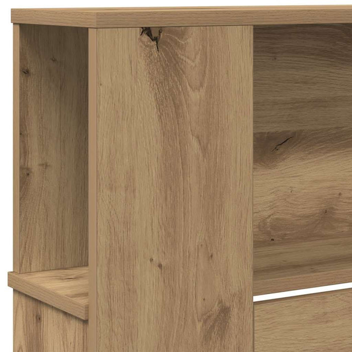 Tablă de pat cu sertar 220 x 18,5 x 104,5 cm Lemn compozit - WALTI WALTI