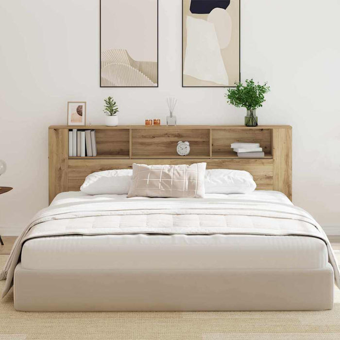 Tablă de pat cu sertar 220 x 18,5 x 104,5 cm Lemn compozit - WALTI WALTI