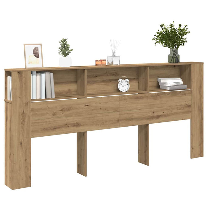 Tablă de pat cu sertar 220 x 18,5 x 104,5 cm Lemn compozit - WALTI WALTI
