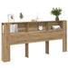 Tablă de pat cu sertar 220 x 18,5 x 104,5 cm Lemn compozit - WALTI WALTI