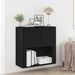 Dulap de perete Stejar negru 80 x 33 x 80 cm Lemn compozit - WALTI WALTI