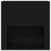 Dulap de perete Stejar negru 80 x 33 x 80 cm Lemn compozit - WALTI WALTI