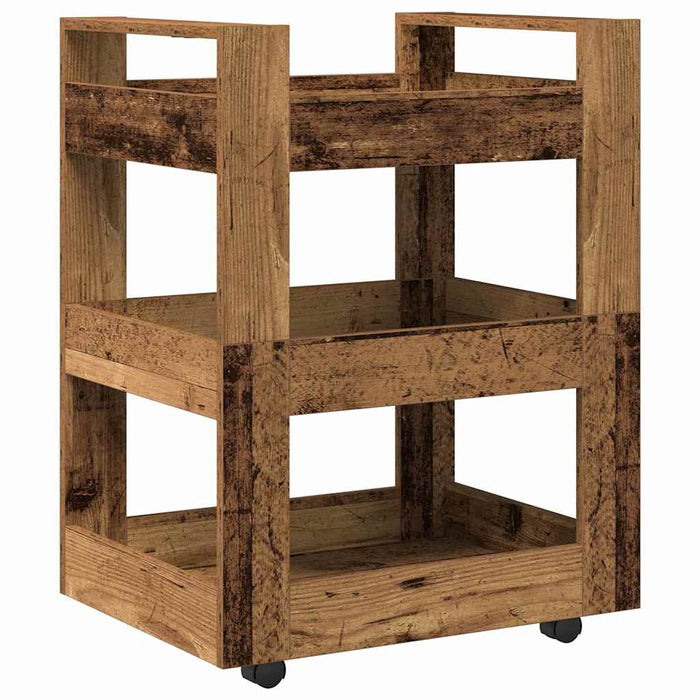 Troler de Bucătărie Lemn vechi 60 x 45 x 80 cm Lemn compozit - WALTI WALTI