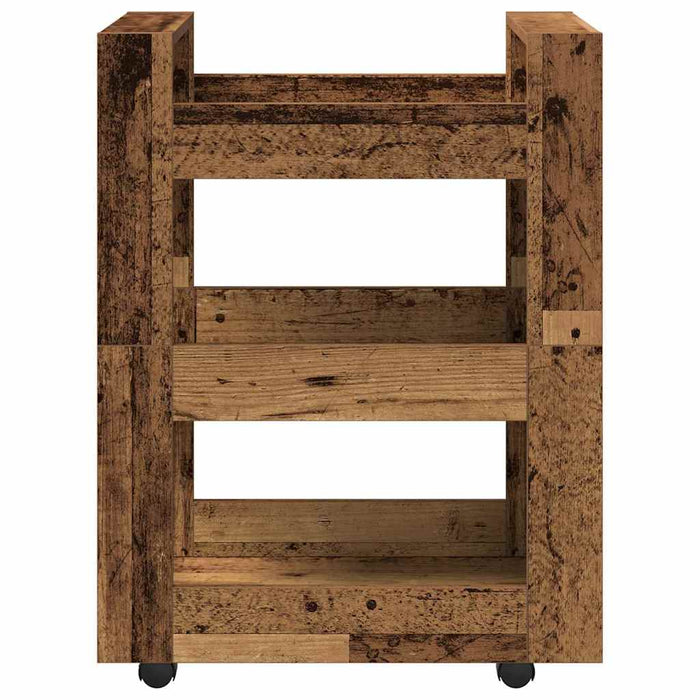 Troler de Bucătărie Lemn vechi 60 x 45 x 80 cm Lemn compozit - WALTI WALTI