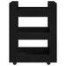Troler de Bucătărie Stejar negru 60 x 45 x 80 cm Lemn compozit - WALTI WALTI