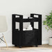 Troler de Bucătărie Stejar negru 60 x 45 x 80 cm Lemn compozit - WALTI WALTI