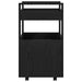 Troler de Bucătărie Stejar negru 60 x 45 x 80 cm Lemn compozit - WALTI WALTI