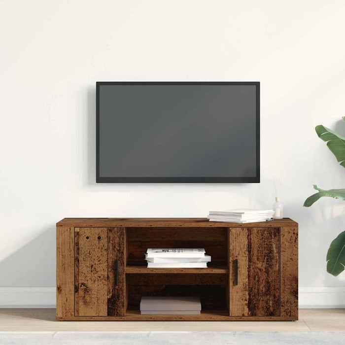 Dulap TV Lemn vechi 100 x 35 x 40 cm Lemn compozit - WALTI WALTI