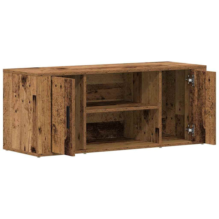 Dulap TV Lemn vechi 100 x 35 x 40 cm Lemn compozit - WALTI WALTI