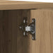 Dulap TV stejar artizanal 100 x 35 x 40 cm Lemn compozit - WALTI WALTI