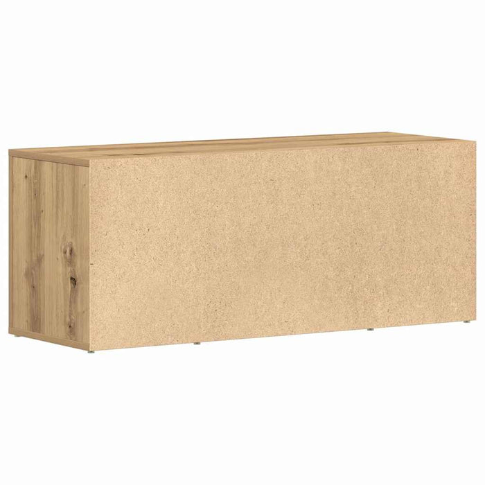 Dulap TV stejar artizanal 100 x 35 x 40 cm Lemn compozit - WALTI WALTI