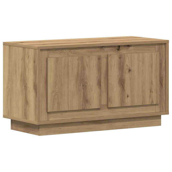 Cabinet TV stejar artizanal 80 x 35 x 45 cm Lemn compozit - WALTI WALTI