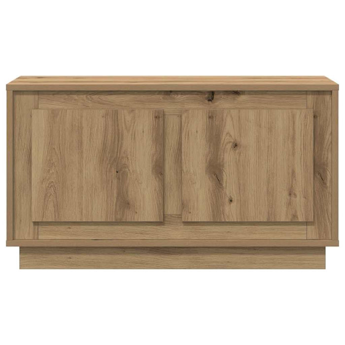 Cabinet TV stejar artizanal 80 x 35 x 45 cm Lemn compozit - WALTI WALTI