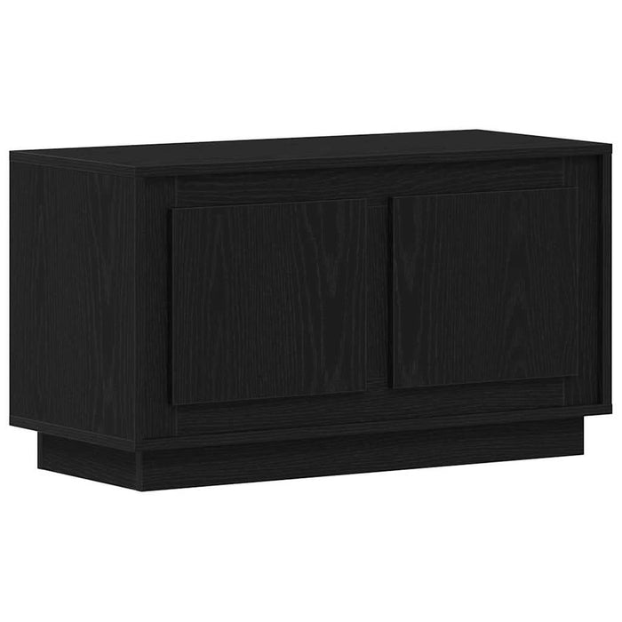 Cabinet TV Stejar negru 80 x 35 x 45 cm Lemn compozit - WALTI WALTI