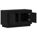 Cabinet TV Stejar negru 80 x 35 x 45 cm Lemn compozit - WALTI WALTI