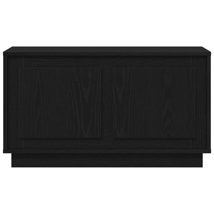 Cabinet TV Stejar negru 80 x 35 x 45 cm Lemn compozit - WALTI WALTI