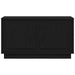 Cabinet TV Stejar negru 80 x 35 x 45 cm Lemn compozit - WALTI WALTI