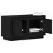 Cabinet TV Stejar negru 80 x 35 x 45 cm Lemn compozit - WALTI WALTI