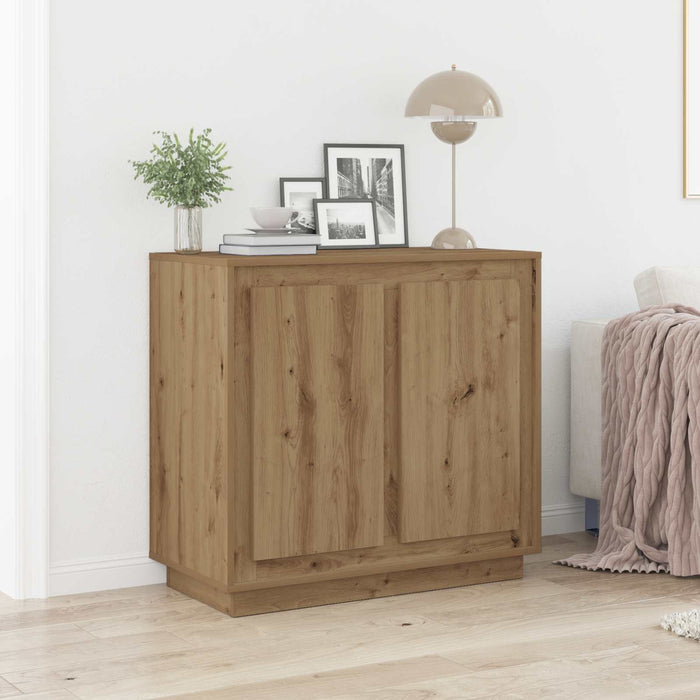 Bufet Stejar Artizanal 80 x 40 x 75 cm Lemn compozit - WALTI WALTI