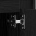 Bufet Stejar Negru 80 x 40 x 75 cm Lemn compozit - WALTI WALTI