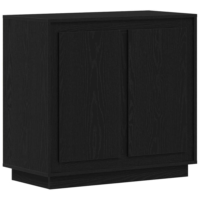 Bufet Stejar Negru 80 x 40 x 75 cm Lemn compozit - WALTI WALTI