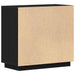 Bufet Stejar Negru 80 x 40 x 75 cm Lemn compozit - WALTI WALTI