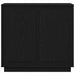 Bufet Stejar Negru 80 x 40 x 75 cm Lemn compozit - WALTI WALTI