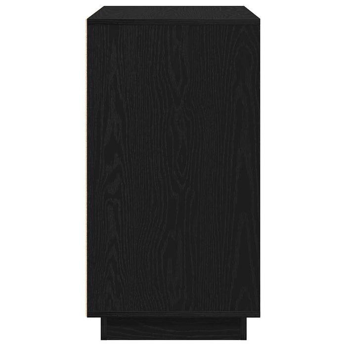 Bufet Stejar Negru 80 x 40 x 75 cm Lemn compozit - WALTI WALTI