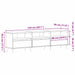 Cabinet TV stejar artizanal 150 x 30 x 44,5 cm Lemn compozit - WALTI WALTI