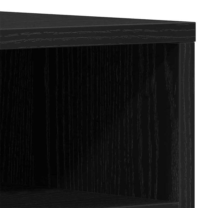 Cabinet TV Stejar negru 150 x 30 x 44,5 cm Lemn compozit - WALTI WALTI